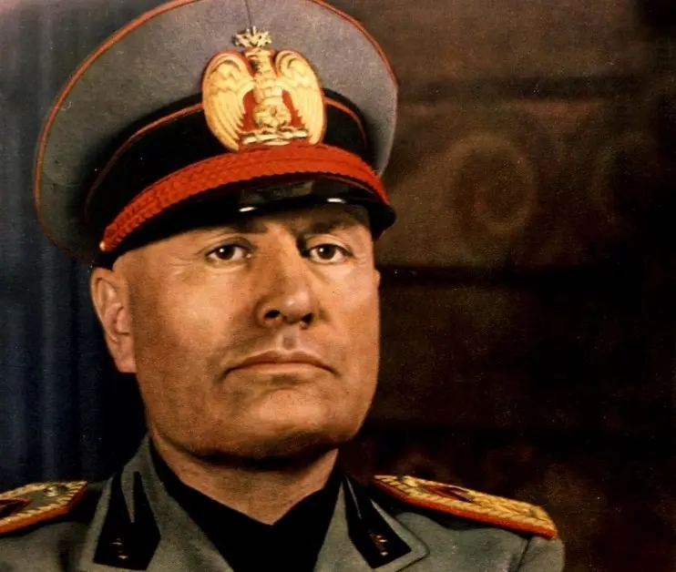 Benito Mussolini, czyli duce, przywódca Włoch w latach trzydziestych i w czasie II Wojny Śwatowej