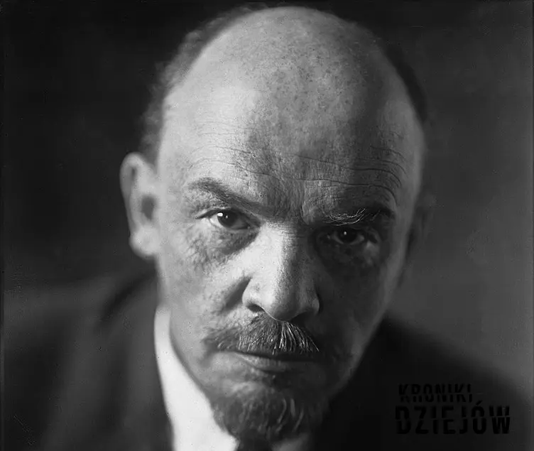 Śmierć Lenina w 1942 r. miała skutki zarówno dla Rosji, jak i dla Polski. Lenin na fotografii z 1920 r.
