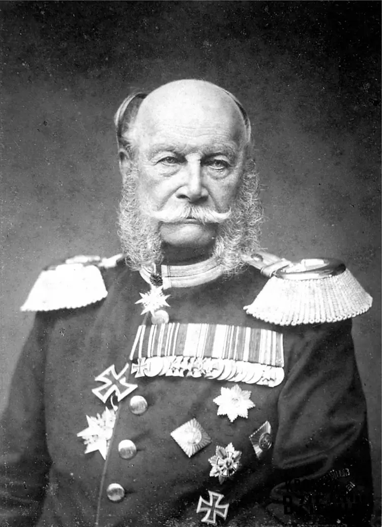 Sojusz Trzech Cesarzy podpisał reprezentujący Prusy cesarz Wilhelm I - fotografia z końca XIX wieku