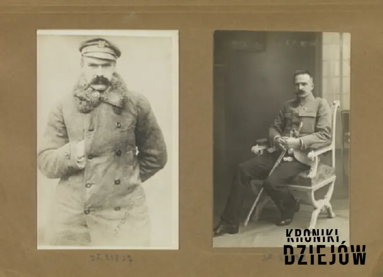 Kempeitai, czyli japońska żandarmeria wojskowa, miała powiązania z Piłsudskim w dwudziestoleciu miedzywojennym - Marszałek Józef Piłsudski na zdjęciach w albumie