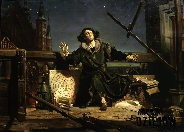 Najważniejsze wydarzenia świata, czyli wydanie przez Kopernika traktatu O obrotach ciał niebieskich - Kopernik na obrazie Rozmowa z Bogiem Jana Matejki