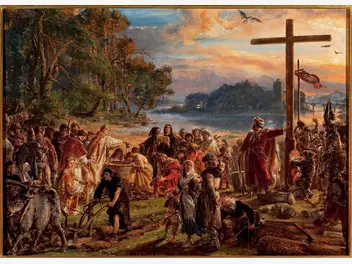 Ilustracja artykułu chrzest polski – data, przyczyny, przebieg chrystianizacji, skutki