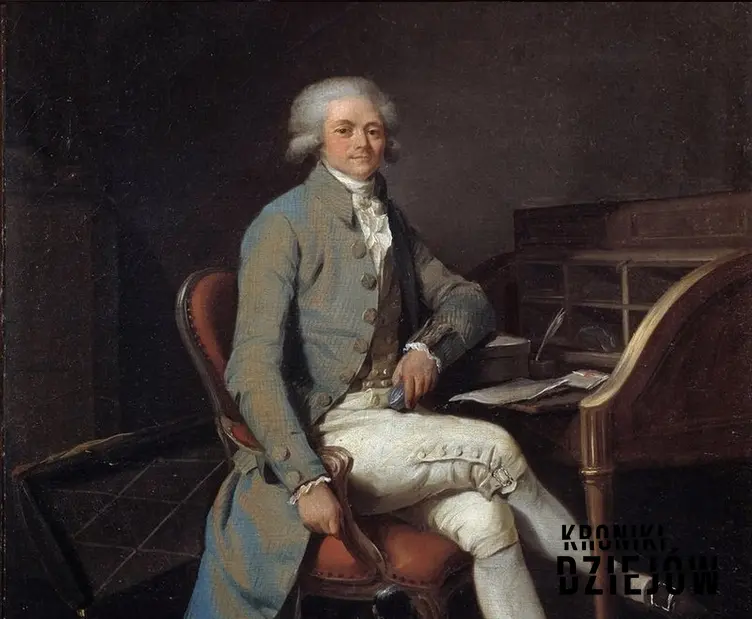 Rewolucja francuska była dowodzona przez kilka osób, z których najbardziej znanym jest chyba Robespierre - na obrazie Louisa Boillego
