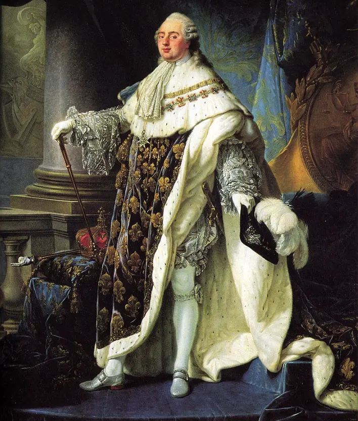 Skutkiem rewolucji francuskiej było obalenie władzy monarszej i śmierć Ludwika XVI - portret króla pędzla Antoine Calleta