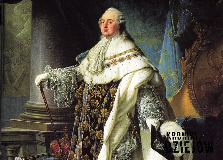 Ludwik XVI król Francji został stracony przez swoich poddanych w  1793 r - wizerunek króla pędzka Antoine Calleta