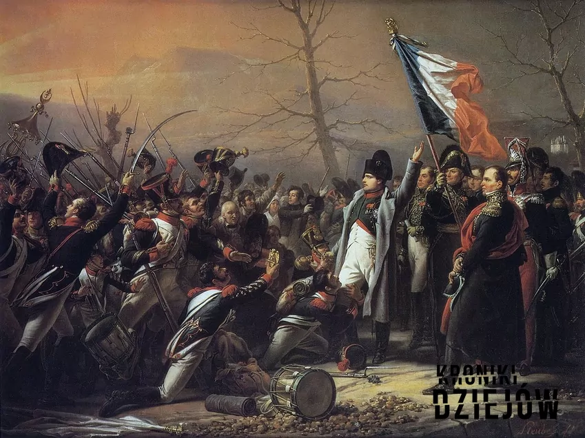 Napoleon na pokładzie powracający z Elby