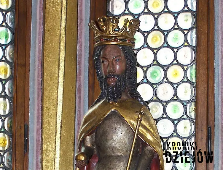Kazimierz Wielki w statui z Kolegiaty Wiślickiej, mąż Krystyny Rokiczanej, a także jej działalność spiskowa, śmierć i małżeństwo