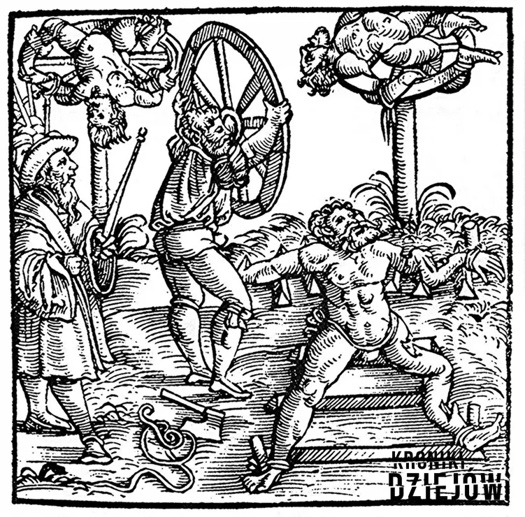 Łamanie kołem, czyli jedna z 10 najbardziej okrutnych tortur w Średniowieczu, ich przebieg i znaczenie