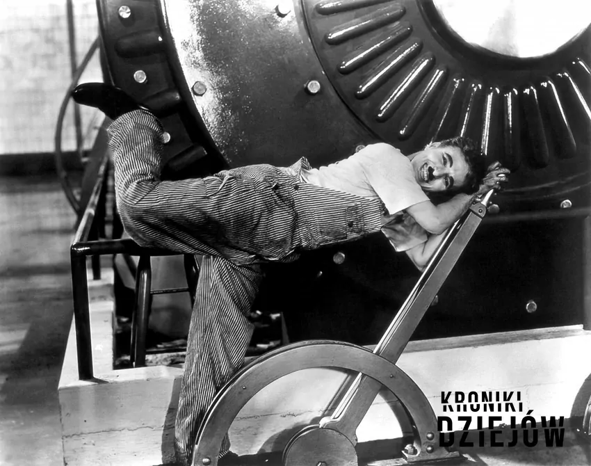 Charlie Chaplin w Modern Times