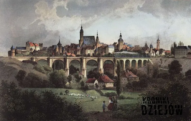 Widok na miasto Budziszyn, pod którym rozegrała się bitwa z Niemcami, a także daty, przebieg i znaczenie wyprawy
