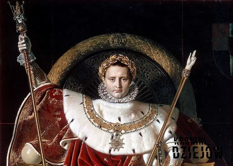 Napoleon po koronacji na obrazie Ingresa, a także informacje o koronacji: data, przebieg oraz znaczenie dla historii