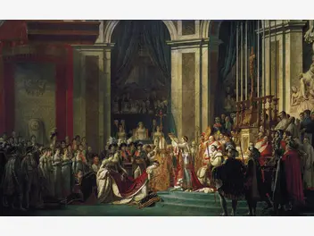 Ilustracja artykułu koronacja napoleona - data, przebieg, znaczenie, skutki