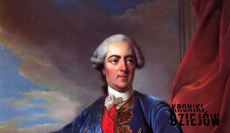 Ludwik XV na obrazie Louisa-Michela van Loo, a także informacje o władcy Francji - pochodzenie, objęcie władzy oraz polityka