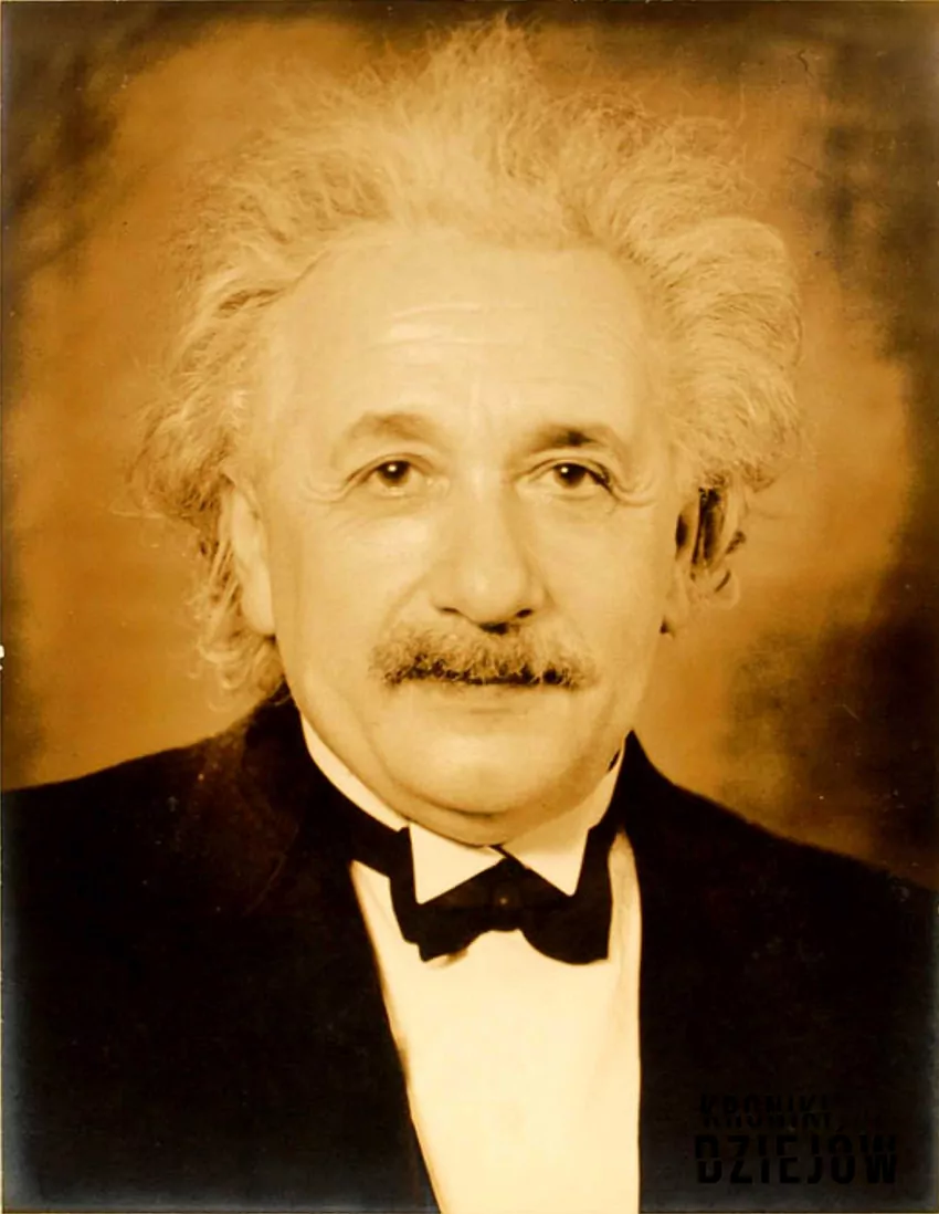 Albert Einstein portret Nobel 1921