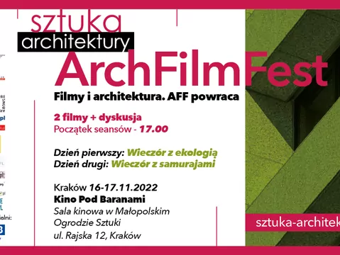 ArchFilmFest w Krakowie: filmy o architekturze