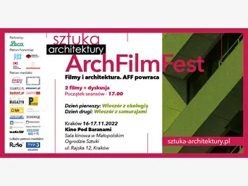 Ilustracja artykułu filmów o architekturze archfilmfest zawita do krakowa