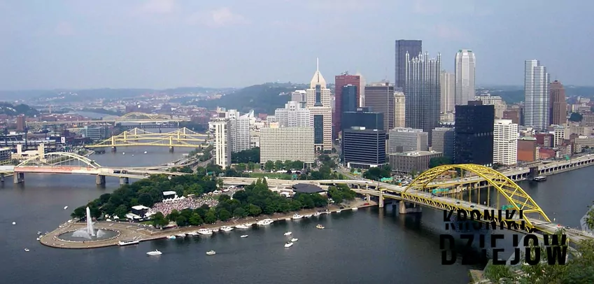 Panorama Pittsburgha za dnia