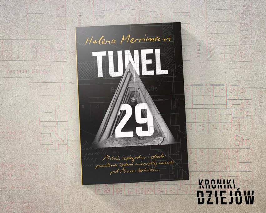 „Tunel 29”, okładka książki