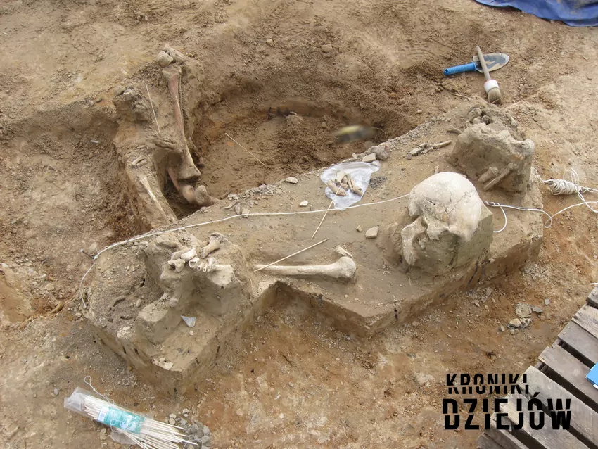 Archeolodzy pracujący na Reducie Ordona