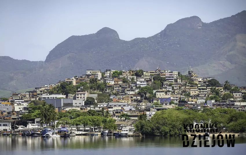 Favela w Rio de Janeiro