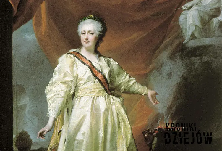 Katarzyna II prawodawczyni na portrecie z 1780 roku