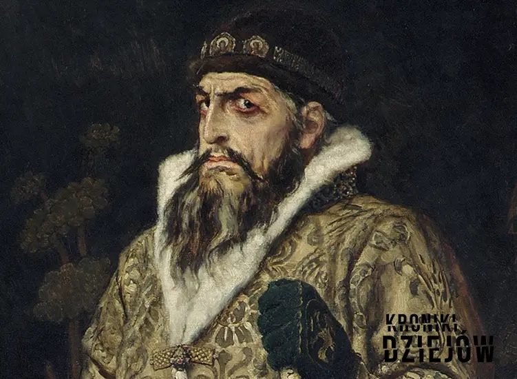 Iwan IV Groźny na portrecie oraz opis momentu jego śmierci