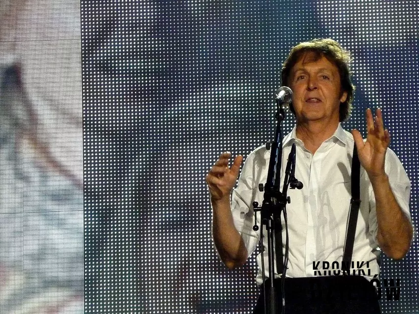 Paul McCartney z rodziną