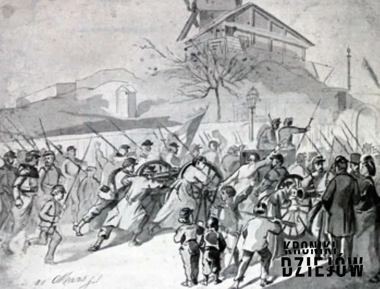 Powstańcy bronią dział z Montmartre'u, a także Komua Paryska, konflikt, przebieg, znaczenie, przyczyny oraz skutki