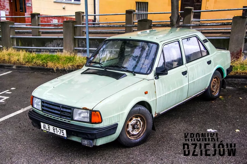 Skoda 120 z czasów PRL