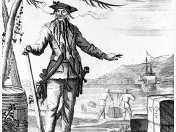 Ilustracja artykułu najgroźniejszy pirat w historii karaibów – historia czarnobrodego
