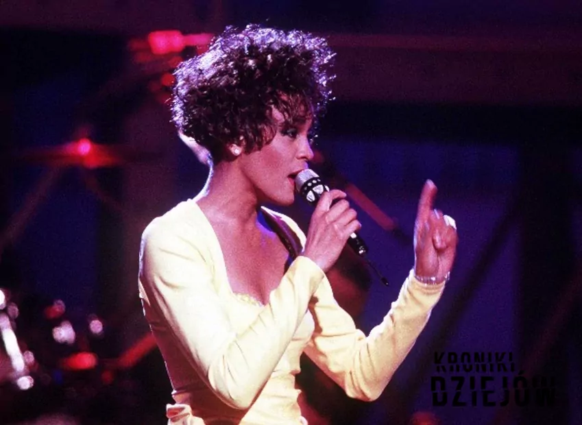 Whitney Houston na koncercie 1991