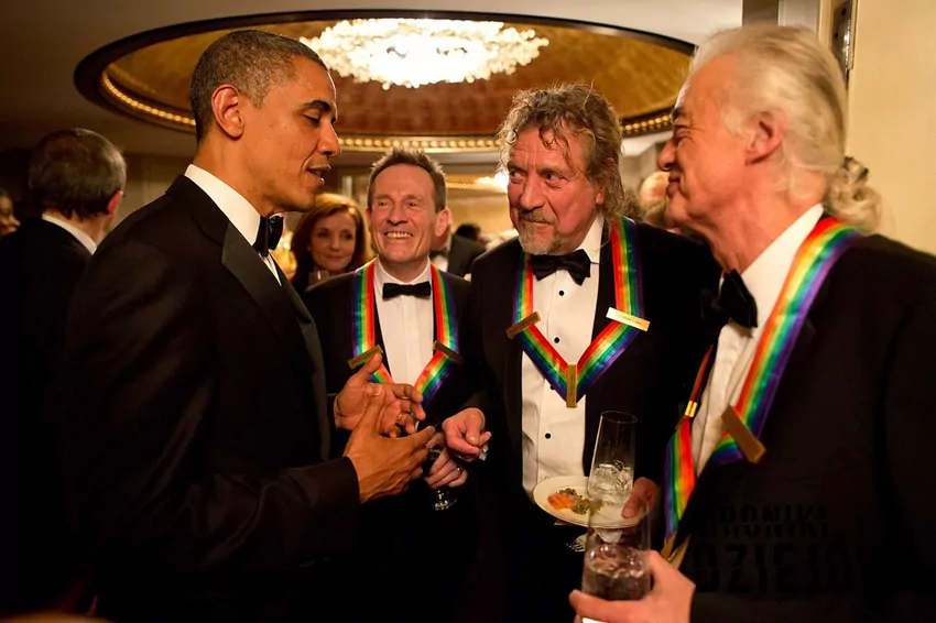 Led Zeppelin uhonorowani przez Obamę