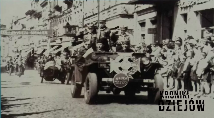 Harcerska Drużyna Motorowa, pochód 1961