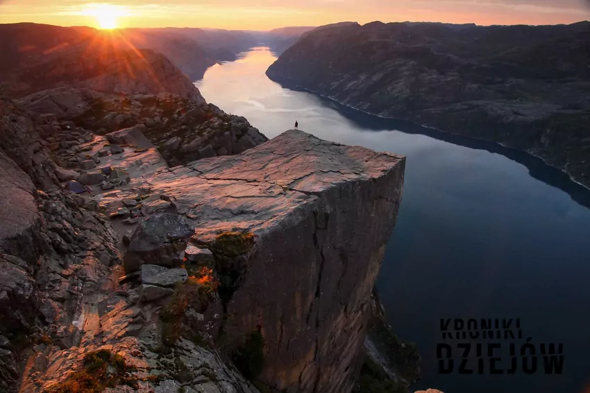 Preikestolen klif, Norwegia, ekstremalne wyzwanie