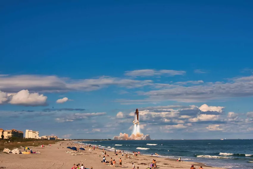 Space launch site, Cape Canaveral