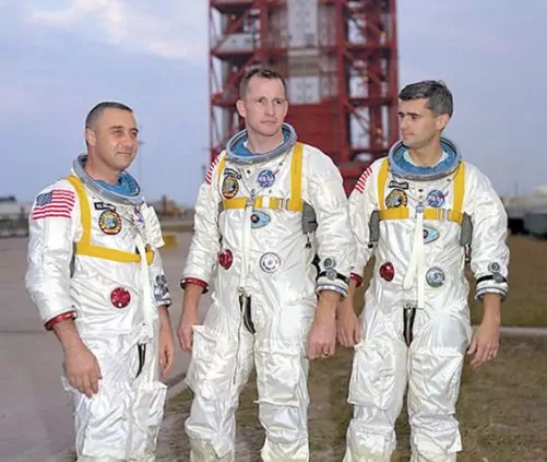 Załoga Apollo 1: Grissom, White, Chaffee