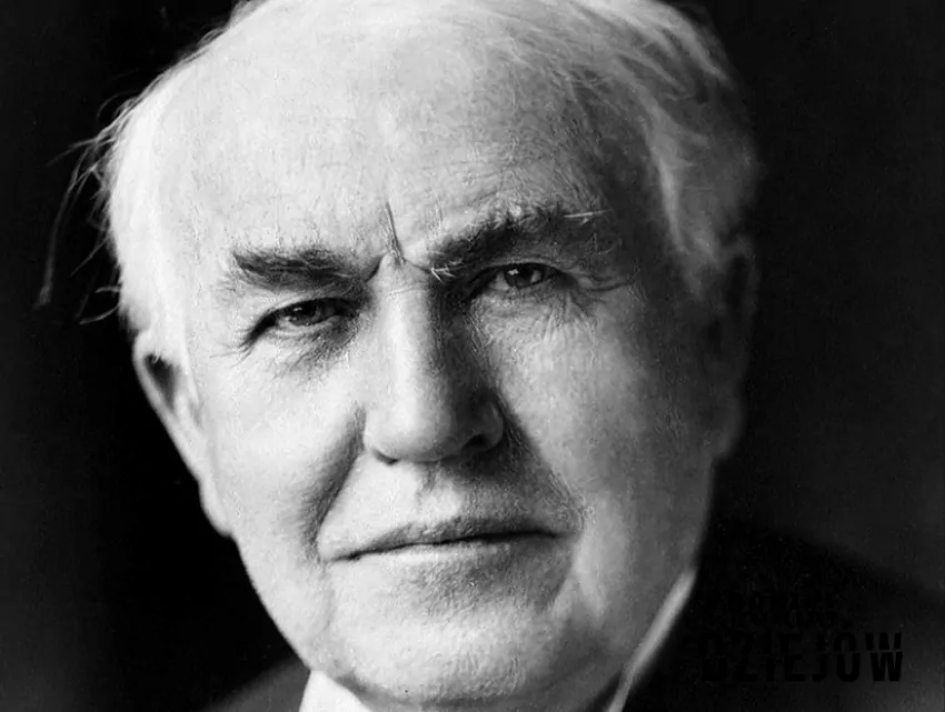 Thomas Edison, portret wynalazcy