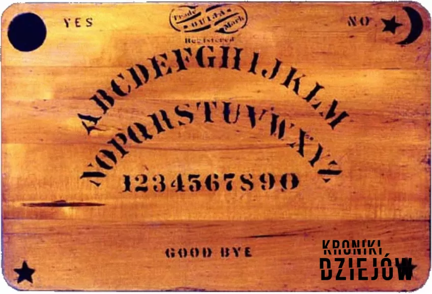 Plansza Ouija z 1871 roku