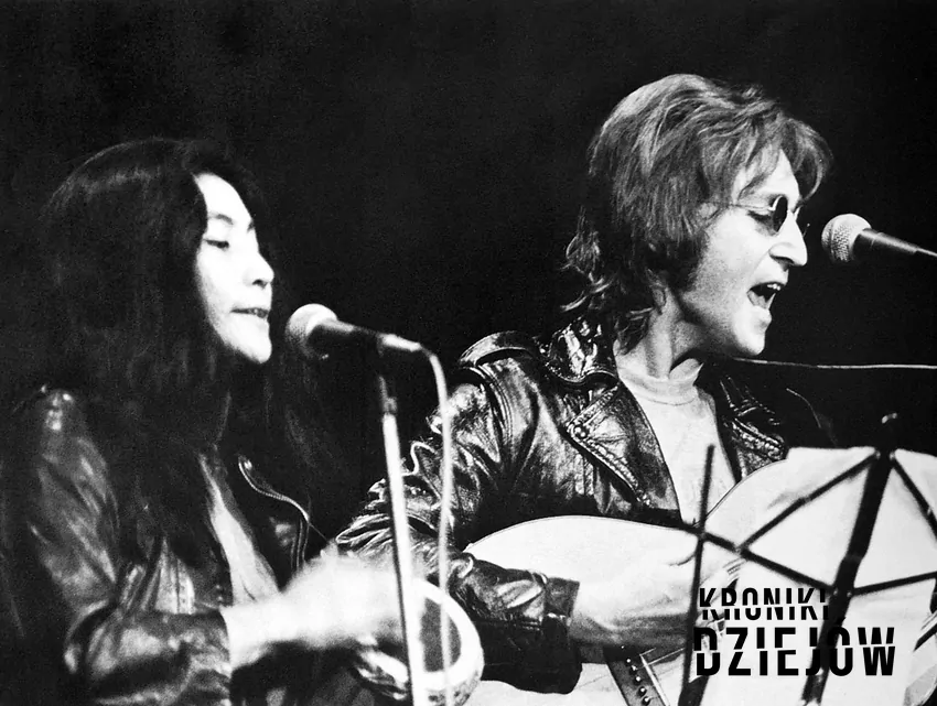 John Lennon i Yoko Ono 1971