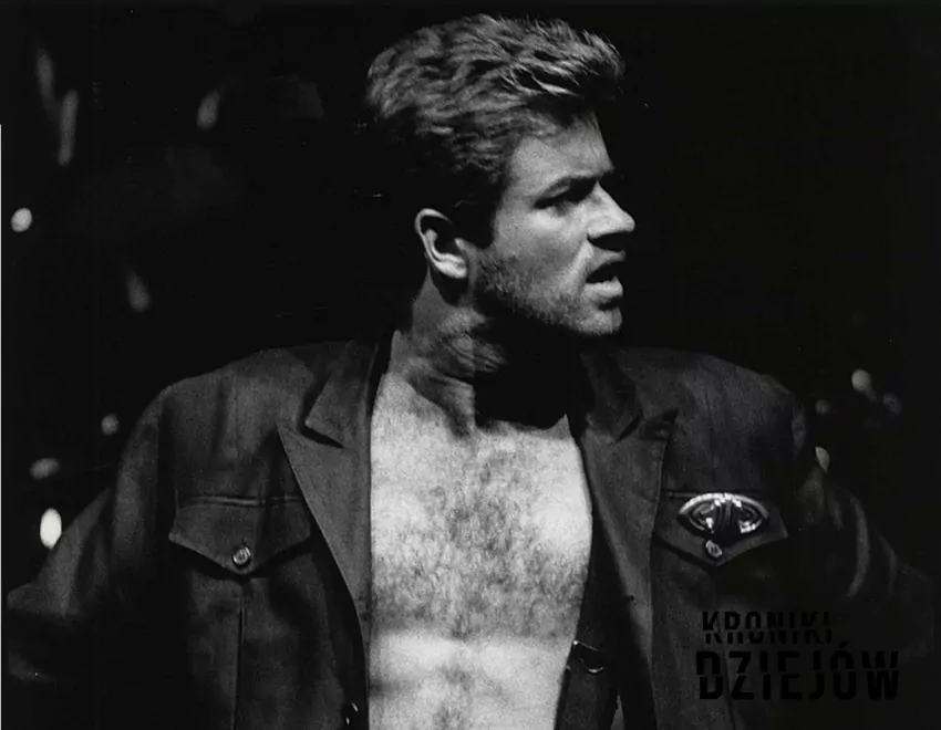 George Michael na koncercie 1988