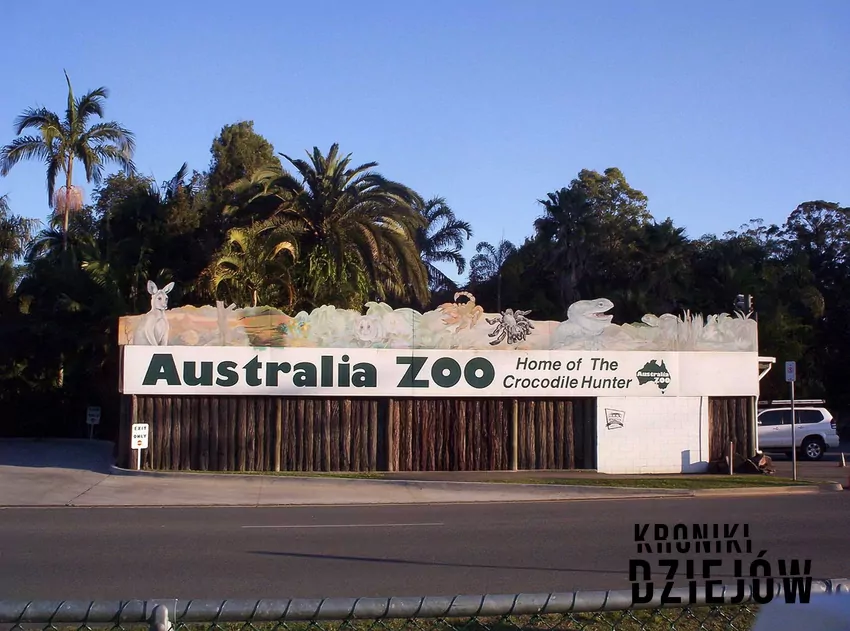 Steve Irwin w Australia Zoo