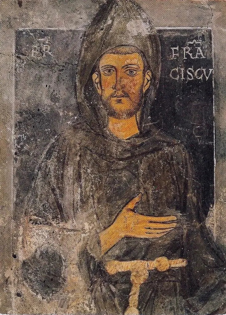 Najstarsza postać świętego Franciszka z Asyżu z XIII wieku, a także życiorys i historia znanego świętego