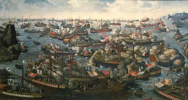 Bitwa pod Lepanto w 1571 roku, bitwy morskie w okresy starożytności i średniowiecza, najsłynniejsze bitwy, które odbyły się na morzu