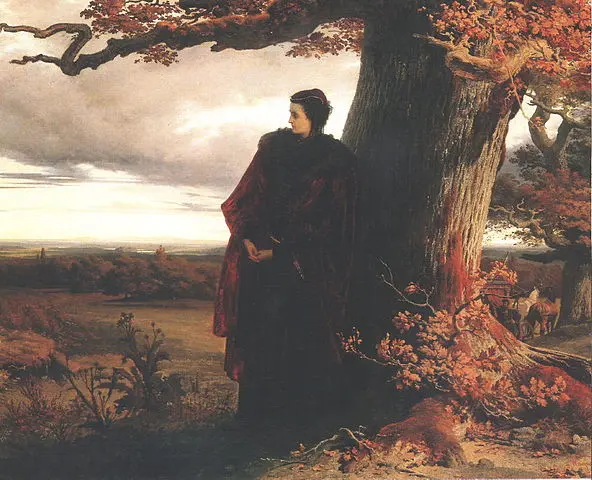 Obraz przedstawiający Izabelę Zápolya stojącą przy drzewie, zapomniane polskie księżniczki, kim były córki królowej Bony, ile dzieci miała Bona Sforza