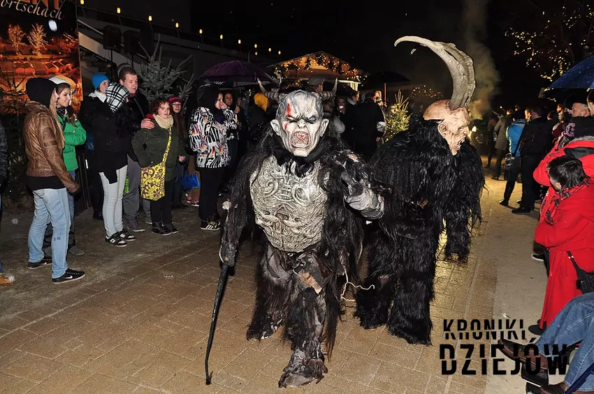 Krampus w Pörtschach, Austria