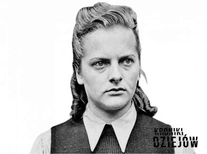 Irma Grese, nadzorczyni SS, 1945