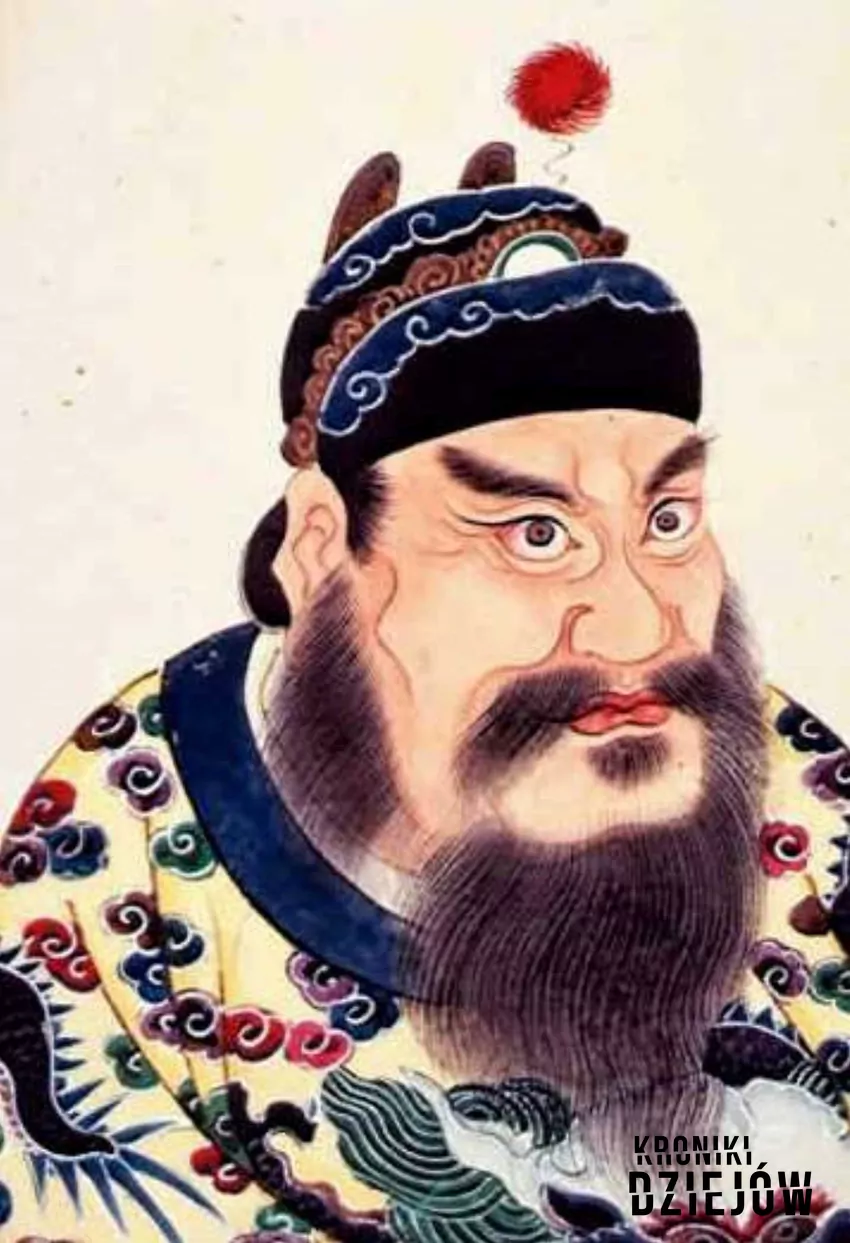 Portret Qin Shi Huang, XVIII w.