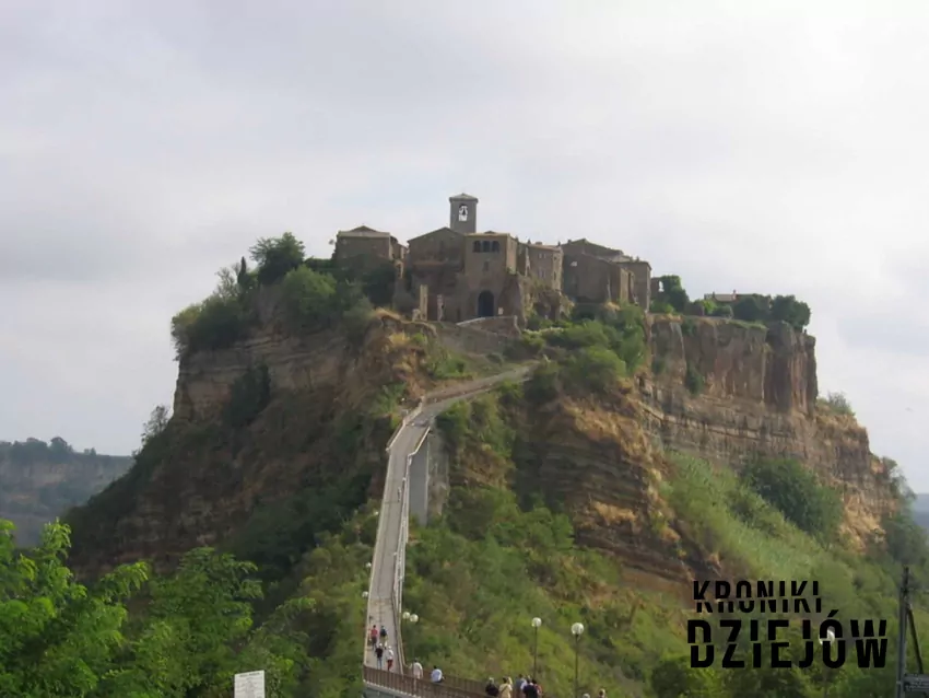 Starożytne miasto Bagnoregio Etrusków