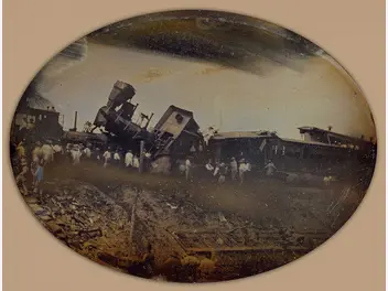 Ilustracja artykułu największe katastrofy kolejowe w xix wieku