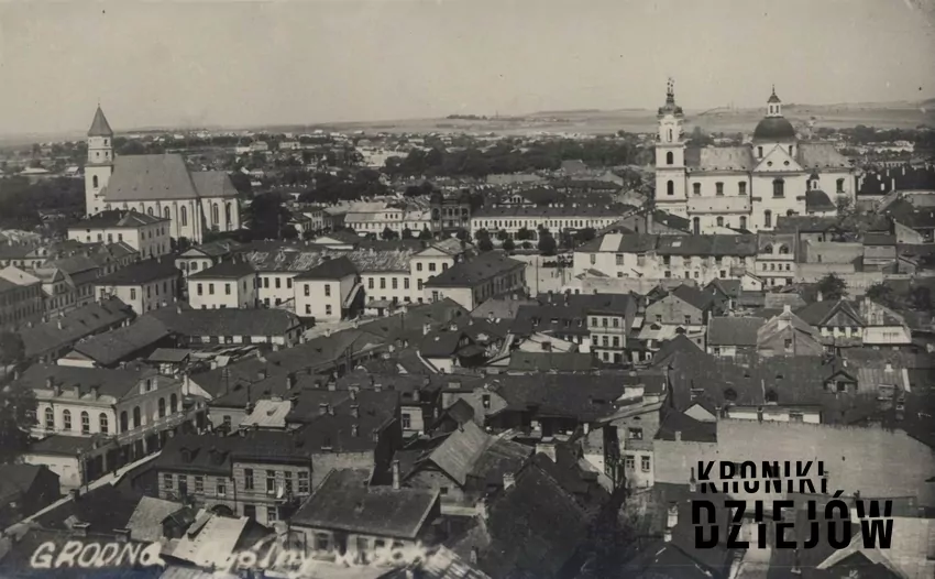 Panorama Grodna przed 1939 rokiem